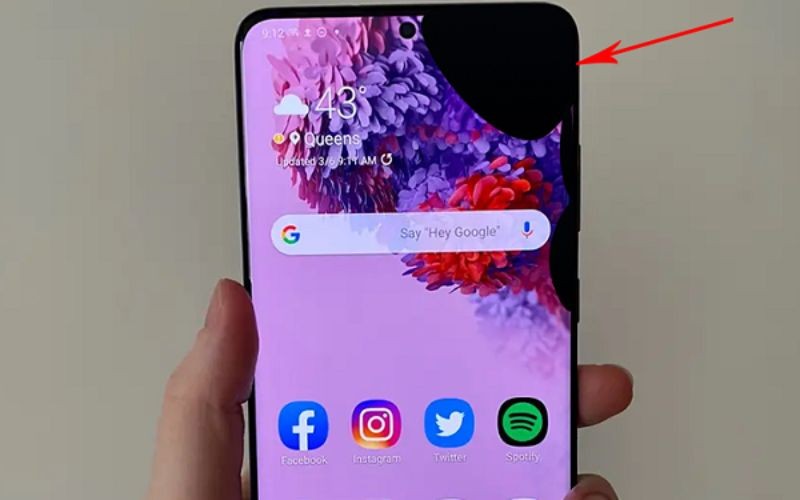 Màn hình Samsung bị sọc / loang màu có sửa được không? 