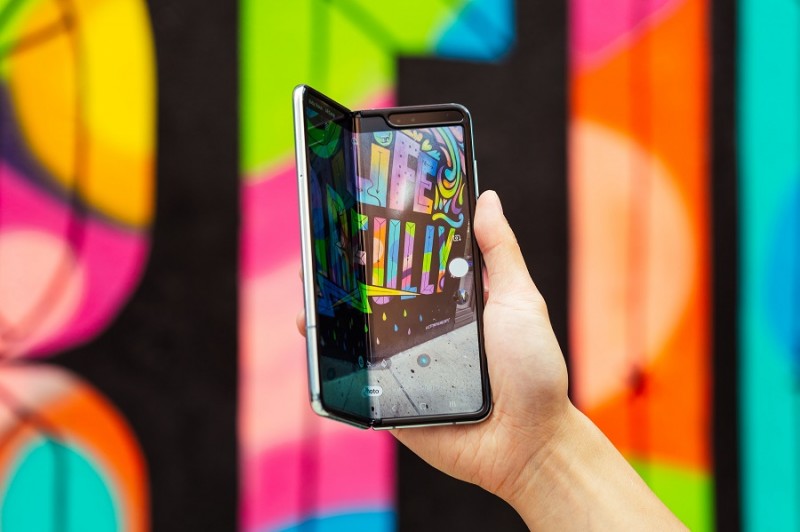 Samsung Galaxy Fold 5G H&agrave;n Quốc 12/256GB 