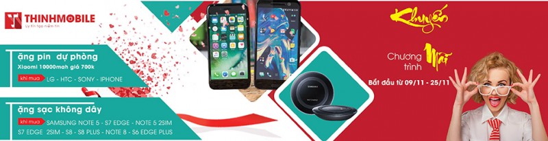 CHÀO MỪNG 20-11 THINHMOBILE KHUYẾN MÃI CỰC KHỦNG NHẰM CHI ÂN KHÁCH HÀNG NGẮN BÓ TÁM NĂM QUA