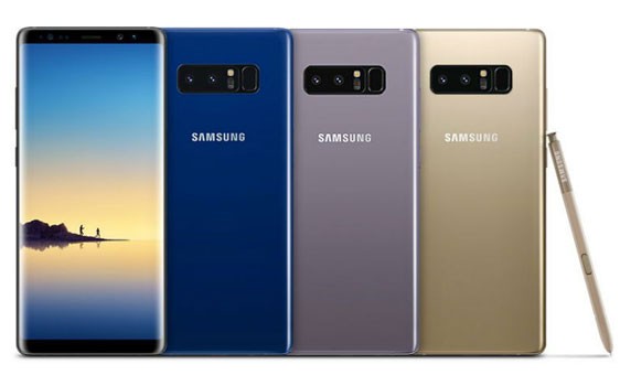 Siêu phẩm Samsung galaxy note 8 có chống nước không?