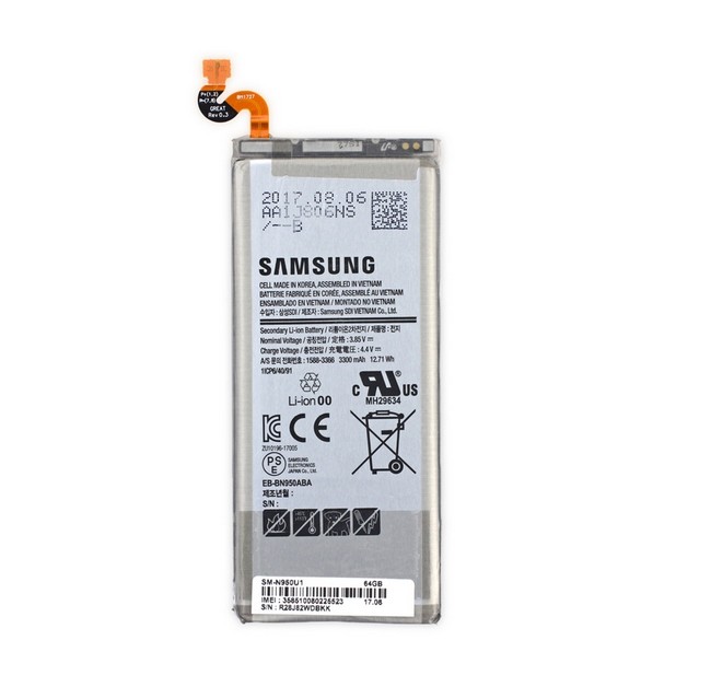 Pin Galaxy Note 8 N950 ch&iacute;nh h&atilde;ng Samsung 