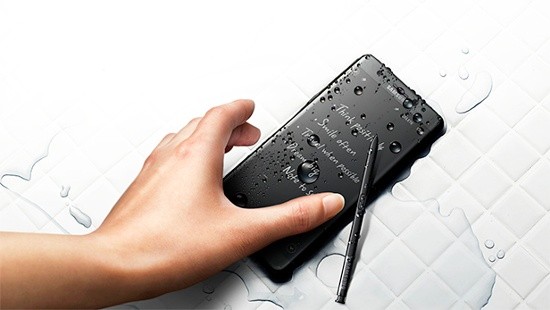  “Siêu phẩm” Samsung Galaxy Note 5 có chống nước không?