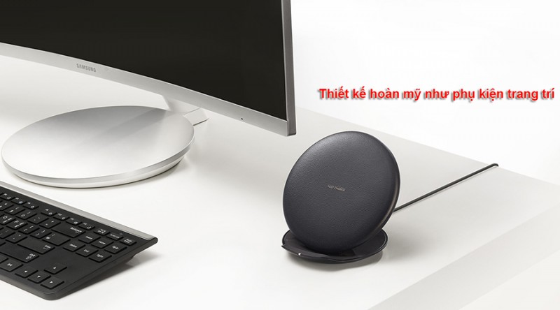 Đế sạc nhanh kh&ocirc;ng d&acirc;y  Galaxy  s9 plus/note 8 , note 9 ch&iacute;nh h&atilde;ng (Faster Charging)