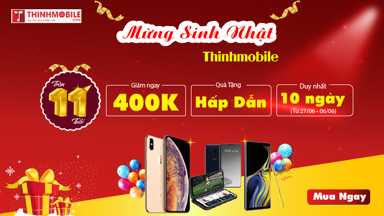  Sinh Nhật Vàng – Ngập Tràn Ưu Đãi