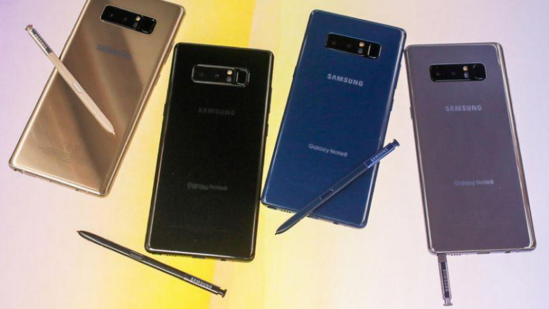 Điện thoại Samsung galaxy note 8 chính hãng