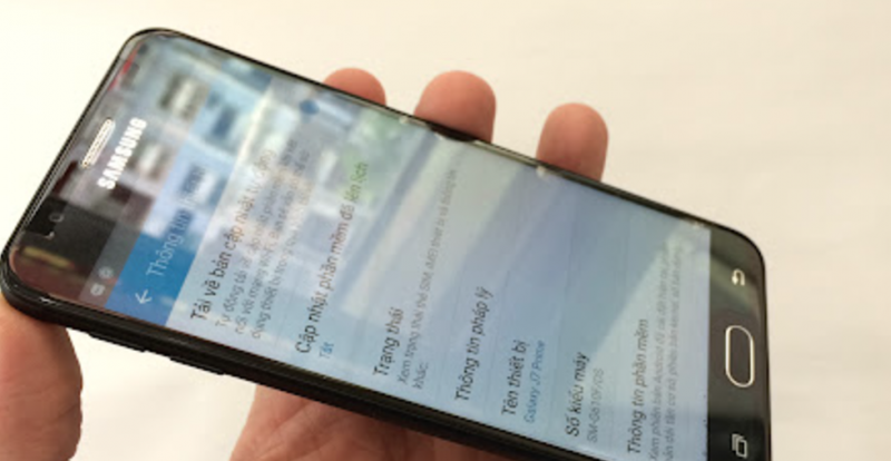 Tư vấn lỗi cảm biến vân tay Samsung j7 prime