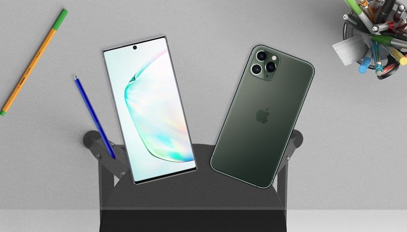 Samsung note 10 plus vs iphone 11 pro nên mua loại nào